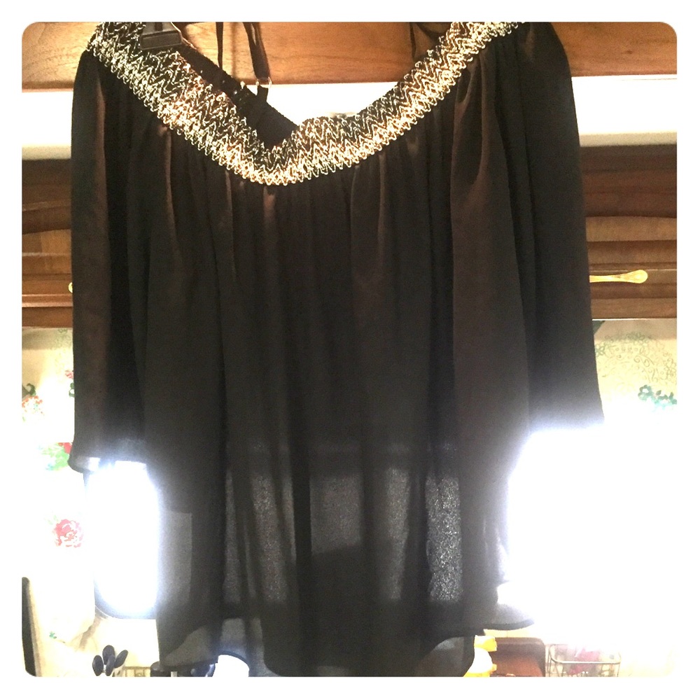 Off shoulder blouse